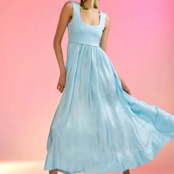 Cynthia Rowley Silk Maxi Dress, M - Picture 6 of 9